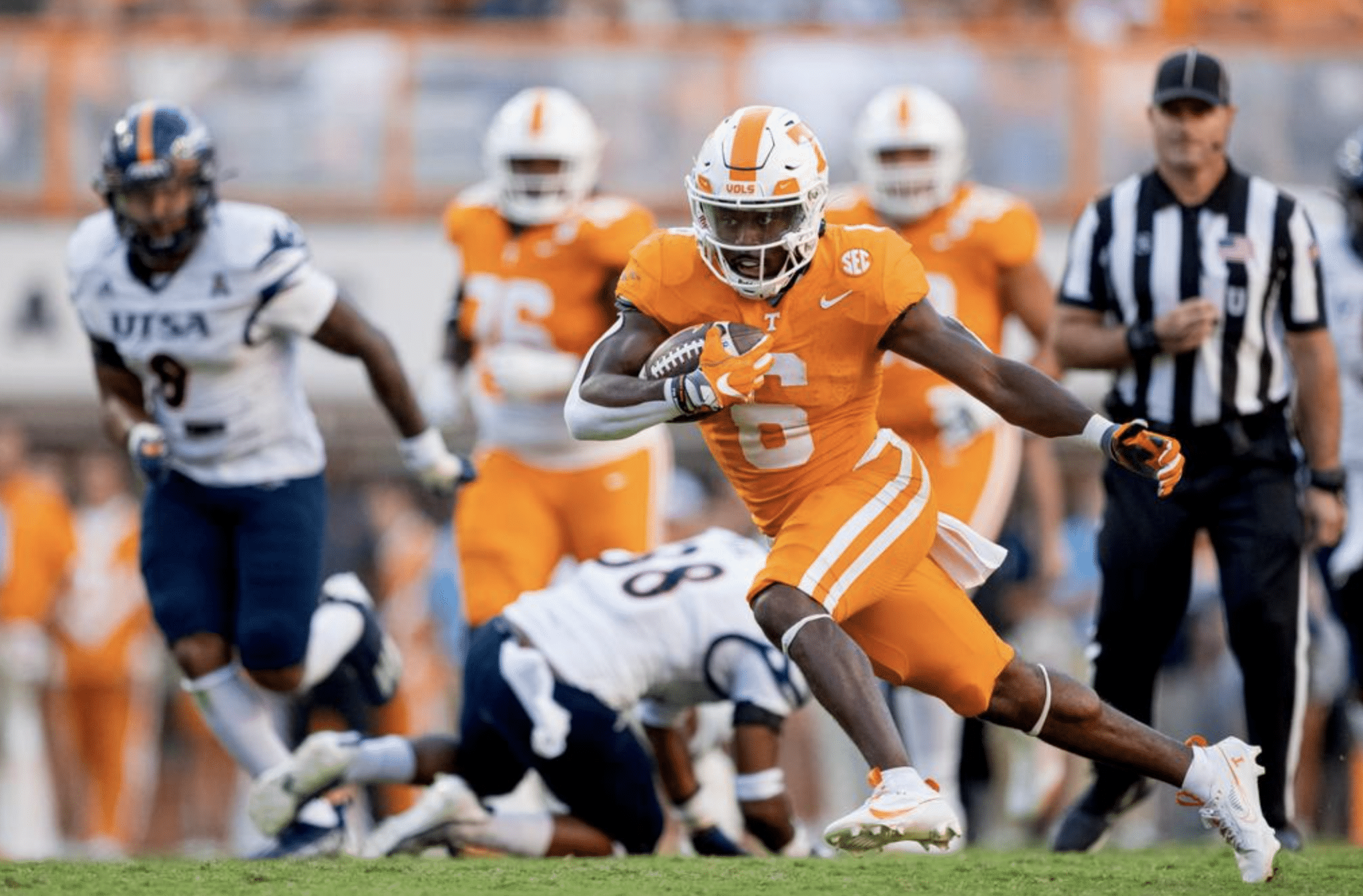 Tennessee Football Top Five Vols Performers In 45 14 Win Vs UTSA