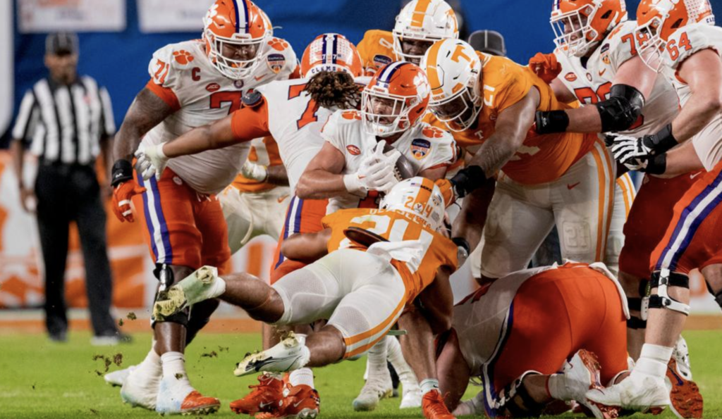Tennessee football win vs. Clemson a changing of the guard Off The
