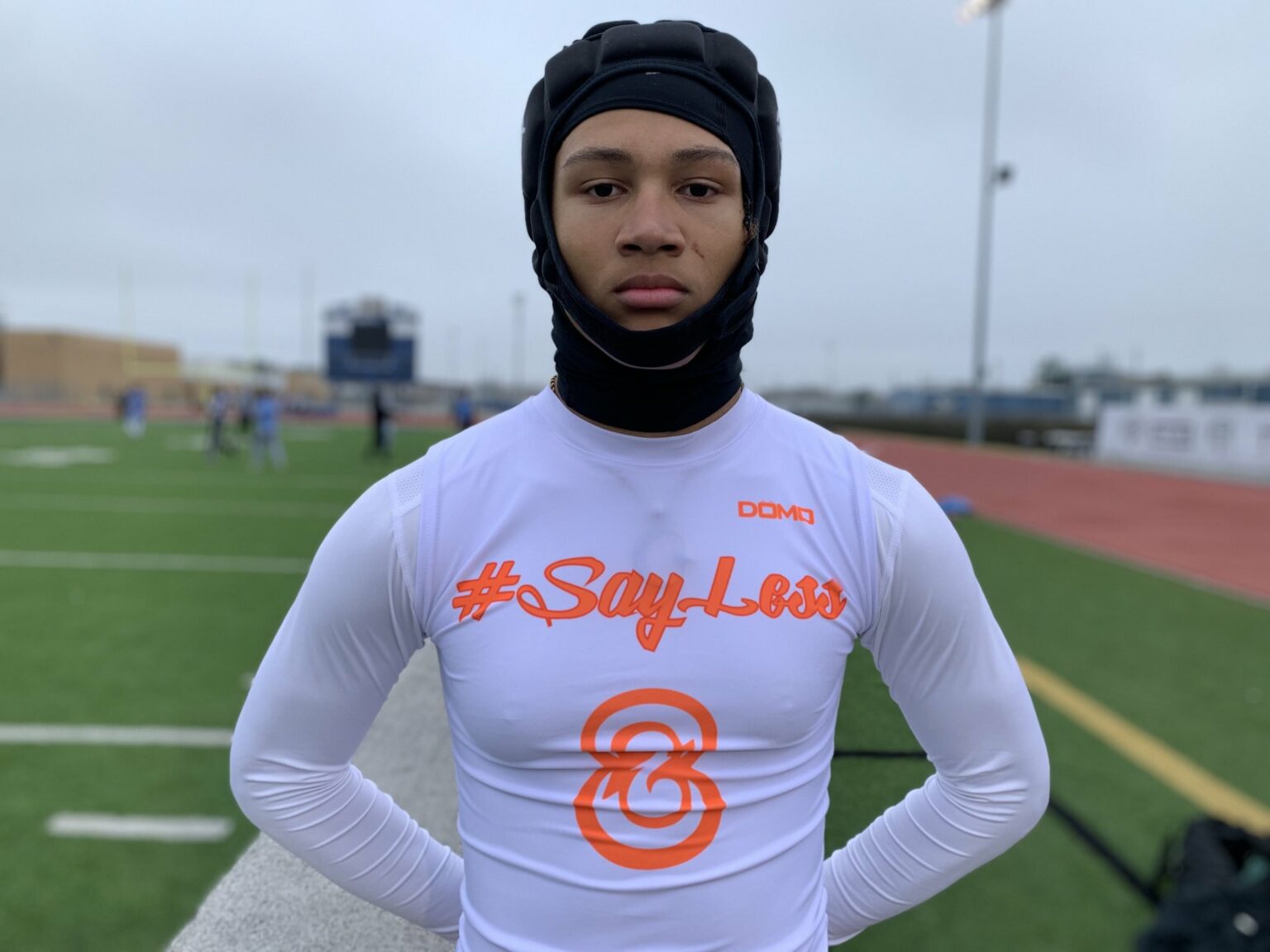 Wide Receiver Quanell X Farrakhan Jr. visits Tennessee, talks top five