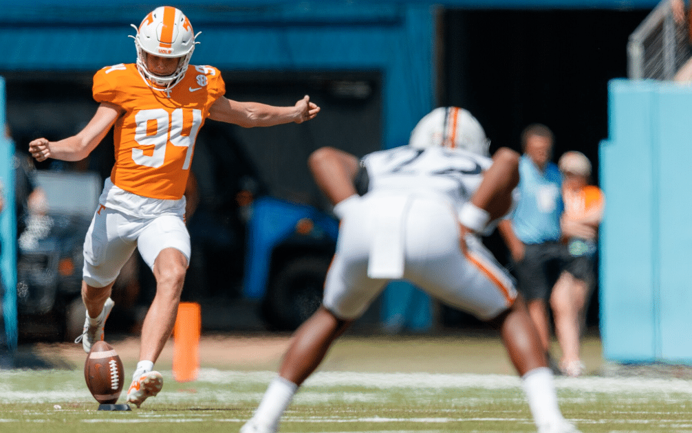 Tennessee's newest kicker is ready to be the next clutch Vol - Off The Hook  Sports with Dave Hooker